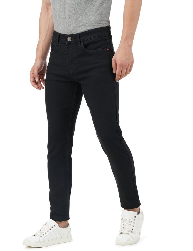 inkd Men's Slim Fit Jeans - Mid-Rise | Cotton Blend | Stretchable Fabric | Jeans for Men | Classic 5 Pocket Styling - Image 1